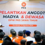 Ketua DPW PKS Jatim, Irwan Setiawan, saat memberi sambutan.