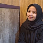 Salah satu peserta JKN dari Kota Malang, Dinda Putri Rifanti.