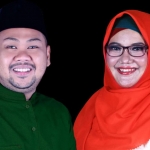 Pasangan Bupati-Wakil Bupati Gresik Terpilih Fandi Akhmad Yani-Aminatun Habibah. (foto: SYUHUD/ BANGSAONLINE)