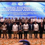 Rapat koordinasi pencegahan dan penyelesaian tindak pidana pertanahan di Jakarta.