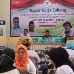 Suasana Rakercab DPC HKTI Gresik. Foto: SYUHUD/BANGSAONLINE
