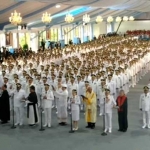 Kegiatan pelantikan yang digelar di Istana Negara. Foto: Tangkapan layar.