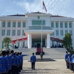 Upacara Hari Korpri ke-53 di halaman gedung putih, Perkantoran Raci, Bangil, Kabupaten Pasuruan, Jumat (29/11/2024).