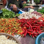 Pasar Keling, Surabaya. Foto: Sulthon/BANGSAONLINE.com