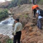  Wisata Air Terjun Banyu Langse, tempat Warnoto (22) tenggelam. foto: suwandi/BANGSAONLINE