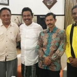 Moh. Qosim saat ikut penjaringan bacabup di PK Golkar Kebomas. foto: ist.