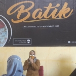 Pelatihan bidang usaha batik tulis dan batik cap di Gedung Workshop Alas Kaki, Jl. Raya Surodinawan Kota Mojokerto, Senin (13/9/2021). (foto: ist)