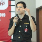 Nabrisi Rohid, Ketua DPD GMNI Jawa Timur.