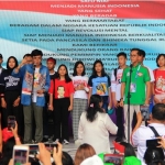 Deklarasi alumni SMA/SMK Suroboyo for 01 Jokowi Lagi dan Deklarasi Milenial.