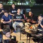 Buka bersama yang digelar Anak Muda Lintas Agama di Sidoarjo.