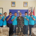 Pengurus Harian DPW Partai Gelora Indonesia Jawa Timur bersilaturahim ke Markas Kapal Selam Komando Armada II untuk menyampaikan duka mendalam atas gugurnya 53 patriot Kapal Selam KRI Nanggala-402. foto: istimewa