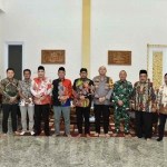 Rapat Forkopimda yang digelar saat terjadi kericuhan.