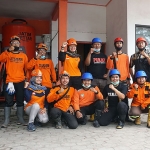 Tim BPBD Kota Kediri dan Relawan sebelum berangkat ke Lumajang. Foto: Ist.
