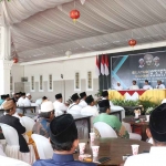 Musyawarah Nahdliyin Bangkalan saat memutuskan untuk mendukung penuh Abdul Muhaimin Iskandar atau yang akrab disapa Gus Muhaimin dalam Pemilu 2024 sebagai calon presiden.