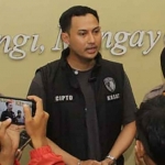 Kasatreskrim Polres Kediri Kota, AKP Cipto Dwi Leksana, saat memberi penjelasan kepada awak media. Foto: Ist