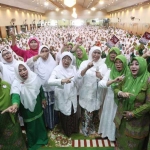 Kader Muslimat Sampang menyatakan dukungan dan siap memenangkan Khofifah-Emil di Pilgub Jatim. foto: ist