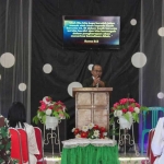 Personel Satgas TMMD ke-127 Kodim 0809/Kediri yang beragama Nasrani ketika mengikuti ibadah. Foto: Ist