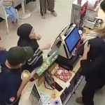 Tangkapan layar detik-detik saat kejadian