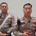 KBO Satlantas Polres Kediri, Ipda Suhendra, saat memberi keterangan kepada wartawan. Foto: Ist