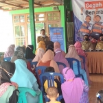 Suasana ketika Penyuluhan Stunting dan Pemeriksaan Kesehatan bagi Ibu hamil di Desa Binangun, Kecamatan Singgahan, Kabupaten Tuban.
