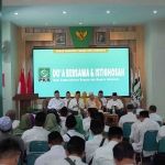 Doa bersama yang digelar Ketua DPRD Jatim.