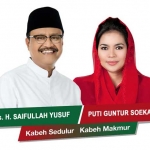 Gambar Gus Ipul dan Puti Guntur yang mulai beredar.