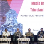 Media Briefing Triwulan II 2026 yang digelar OJK Jatim.