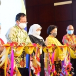 Gubernur Khofifah saat membuka SPE 2022 di Grand City Surabaya, Kamis (23/6/2022).