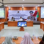 Menteri ATR/BPN saat memberi sambutan dalam rapat koordinasi yang berlangsung di Kaltim.