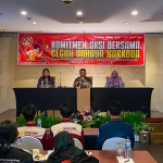  Kegiatan Komitmen Aksi Bersama Cegah Bahaya Narkoba. (Ist). 