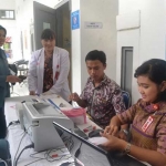 Deteksi dini kanker serviks Kowal dan PNS Koarmatim.