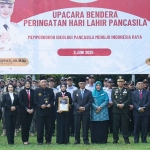 Wali Kota Kediri bersama Forkopimda dan para undangan. Foto: Ist