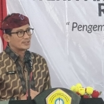 Menteri Pariwisata dan Ekonomi Kreatif Republik Indonesia, Sandiaga Salahuddin Uno.