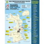 Peta sebaran Pilkades Serentak di Kabupaten Gresik 20 November 2021. foto: ist.