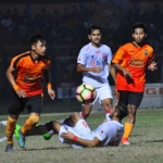 Ilustrasi: Pemain Persibo saat menjamu Persis Solo dalam friendly match beberapa waktu lalu.