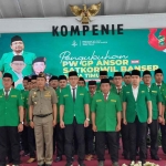 Suasana pengukuhan Pengurus Wilayah GP Ansor Jawa Timur PAW periode 2019-2023. Foto: Ist