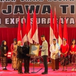 Bacapres PDI Perjuangan Ganjar Pranowo menghadiri Kongres Gerakan Emak-Emak Relawan Ganjar Pranowo (Gemar GP) Jawa Timur di Jatim Expo, Surabaya. foto : Istimewa.