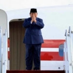 Presiden Prabowo Subianto saat bertolak ke Brunei Darussalam, pada Rabu (14/5/2025) pagi