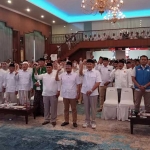 Rapim DPC Gerindra Pasuruan yang memutuskan H. M. Rusdi Sutejo untuk maju sebagai Calon Bupati Pasuruan.