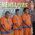 Para pelaku pengeroyokan di Sidoarjo.