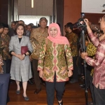 Gubernur Khofifah saat Musrenbang Prov Jatim di Grand City Convex Surabaya.