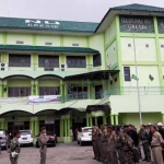 Kantor PCNU Gresik di Jalan Raya Bunder, Kebomas. foto: SYUHUD/ BANGSAONLINE