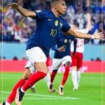 Dua gol Mbappe ke gawang Denmark loloskan Prancis ke 16 besar Piala Dunia 2022 Qatar. 