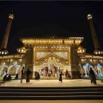 Masjid wisata religi An Nahda atau Masjid Kebangkitan Bojonegoro, Jawa Timur. Foto: Instagram bojonegoro.24