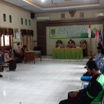 Pelantikan Dewan Saka Kalpataru di Aula Bestari DLH Kota Probolinggo, Senin (30/11/2020). (foto: ist)