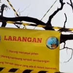 Lokasi jatuhnya wisatawan asal china di Kawah Ijen Banyuwangi ditutup.