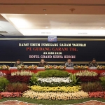 RUPS atau Rapat Umum Pemegang Saham tahunan yang digelar PT Gudang Garam Tbk.