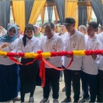 Peresmian Pabrik Pupuk Organik oleh Bupati Jember Hendy Siswanto dan Wakil Bupati Jember KH. MB Firjaun, Rabu (27/12/2023).