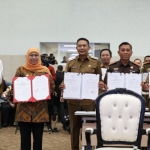 Penandatangan perjanjian kerja sama penerapan pidana kerja sosial bagi pelaku tindak pidana