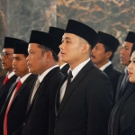 Anggota PPK Bangkalan saat dilantik di Gedung Rato Ebu, Kamis (16/5/2024).